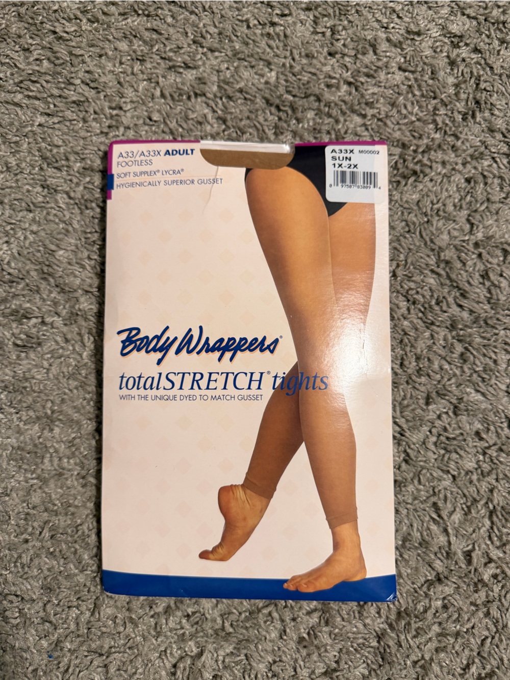 Footless dance tights